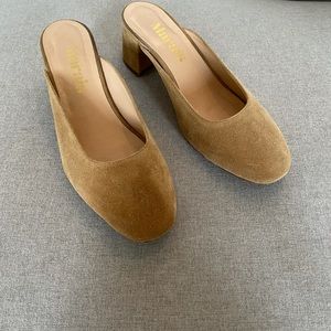 Marais Sophia Suede Heel Mule 7